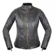 W-TEC Lecia Damen Leder Moto Jacke - braun - braun
