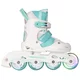Kinderrollschuhe inSPORTline Tealero mit LED-Vorderrädern