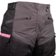 W-TEC Barbata Damen-Motorradhose - Schwarz-Grau-Rosa