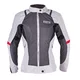Damen Motorradjacke W-TEC Lucina - grau-cremeweiß - grau-cremeweiß