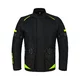 W-TEC Pinapoco Kinder Wachsende Moto Jacke - schwarz-fluo - schwarz-fluo