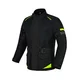 W-TEC Pinapoco Kinder Wachsende Moto Jacke - schwarz-fluo