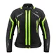 Damen Sommer Textil-Motojacke BOS Aylin - neon