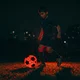 Leuchtender Fußball inSPORTline Lumikick mit LED-Beleuchtung, Größe 5
