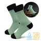 Wasserdichte Socken aus Bambus inSPORTline Pantana AG+ antibakteriell - grün - grün