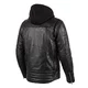 W-TEC Murayo II Leder-Motorradjacke - schwarz