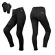W-TEC Lukrecia Evo Damen-Moto-Leggings - schwarz - schwarz