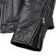 W-TEC Murayo II Leder-Motorradjacke - schwarz