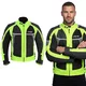 Herren-Sommer-Motojacke BOS Libera - schwarz - neon