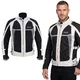 Herren-Sommer-Motojacke BOS Libera - schwarz - Grau