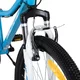 Hiland Climber 24" Junior-Mountainbike • 140–160 cm - schwarz