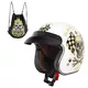 W-TEC V541 Black Heart Motorrad Helm - weiß glanz
