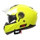 W-TEC Cullo aufklappbarer Motorradhelm - fluo gelb