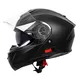 W-TEC Cullo aufklappbarer Motorradhelm - fluo gelb