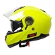 W-TEC Cullo aufklappbarer Motorradhelm - schwarz matt