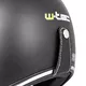 W-TEC YM-629 Motorradhelm mit Ageless Brille - schwarz glänzend