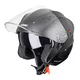 W-TEC Putta Motorrad-Helm - schwarz matt - schwarz matt