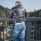 W-TEC Grandus Herren Motorradjeans - blau
