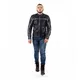W-TEC Mathal Leder Motorradjacke - schwarz