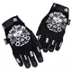 W-TEC Piston Skull Motorradhandschuhe - schwarz
