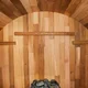 Finnische Fass-Sauna inSPORTline Viduor 400 - Zedernholz