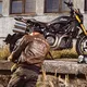 W-TEC Shoota Herren Motorradhose - olivgrün
