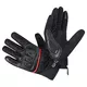 Motoradhandschuhe W-TEC Airomax - Schwarz-Fluo-mit- Linie - Schwarz-Rote mit Linie
