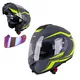 W-TEC FS-907 Klapphelm - Black Matt