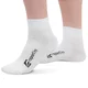 Bambus Zwischensocken inSPORTline Silvatic Mid AG+ antibakteriell - 3 Paar - weiß