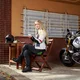 Damen Motorradjacke W-TEC Lucina - grau-cremeweiß