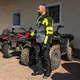 W-TEC Astair Motorradjacke - schwarz-grau-grün