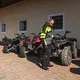 W-TEC Astair Motorradjacke - schwarz-grau-grün