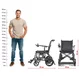 inSPORTline Feally Elektrischer Carbon-Rollstuhl