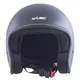 W-TEC Badachos Chopper-Helm mit Steamrust-Schutzbrille