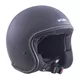 W-TEC Badachos Chopper-Helm mit Steamrust-Schutzbrille