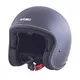 W-TEC Badachos Chopper-Helm mit Steamrust-Schutzbrille