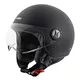 W-TEC FS-701MB Matt Black Rollerhelm - schwarz - schwarz