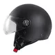 W-TEC FS-701MB Matt Black Rollerhelm - schwarz