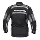 W-TEC Burdys Evo Herren-Motorradjacke - schwarz-grau-grün