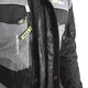 W-TEC Burdys Evo Herren-Motorradjacke - schwarz-grau-grün