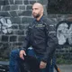 W-TEC Progair Herrenmotorradjacke - schwarz-fluo