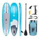 Paddleboard mit Zubehör inSPORTline WaveTrip 10'6" G3 - gelb - blau