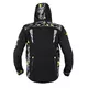 W-TEC Kybero Herren Softshell Motorradjacke - schwarz-fluo