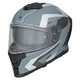 W-TEC Nexwor Graphic Motorradhelm - fluo - grau
