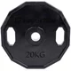inSPORTline Ruberton Set gummierte Olympia Hantelscheiben 1,25-25 kg