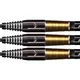 Darts Mission Crypt Schwarz &amp; Gold PVD M2 90% Stahl 3pcs