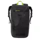 Wasserdichter Oxford Aqua EVO-Rucksack 12l - schwarz/gelb fluo