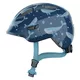 Kinderfahrradhelm Abus Smiley 3.0 - Purple Star - Blauwal