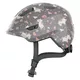Kinderfahrradhelm Abus Smiley 3.0 - Purple Star - Graues Pferd