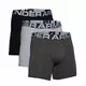 Boxerky Under Armour Charged Cotton 6in 3 Pack - Mod Gray Medium Heather - Mod Gray Medium Heather